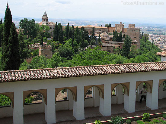 Vista de la Alhambra desde el Generalife