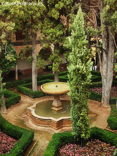 Jardines de Lindaraja en la Alhambra