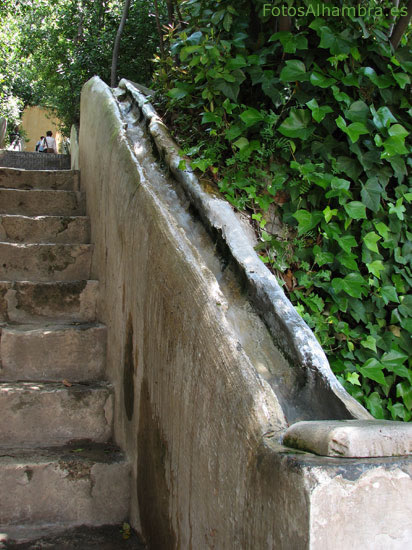 Escalera del Agua en el Generalife
