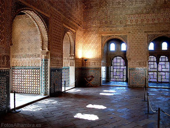 Salón de embajadores en la Alhambra